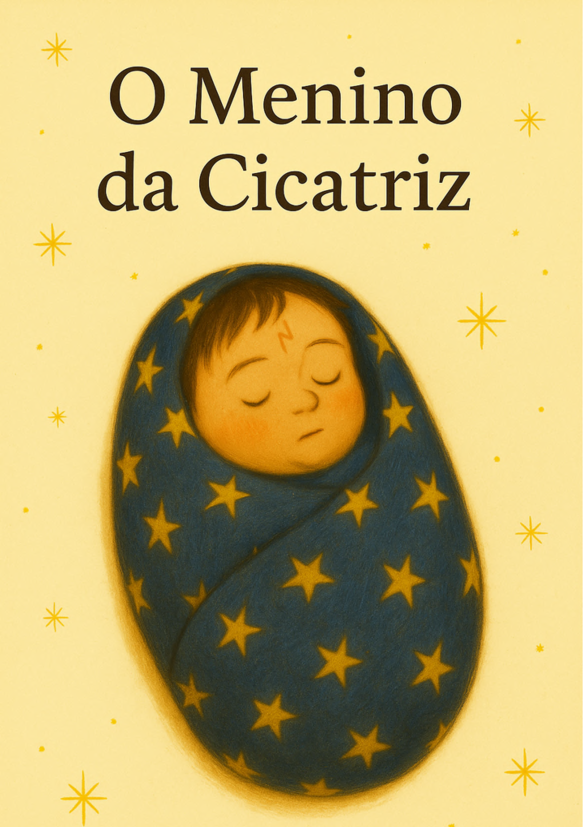 Capa do Volume 1, O Menino da Cicatriz
