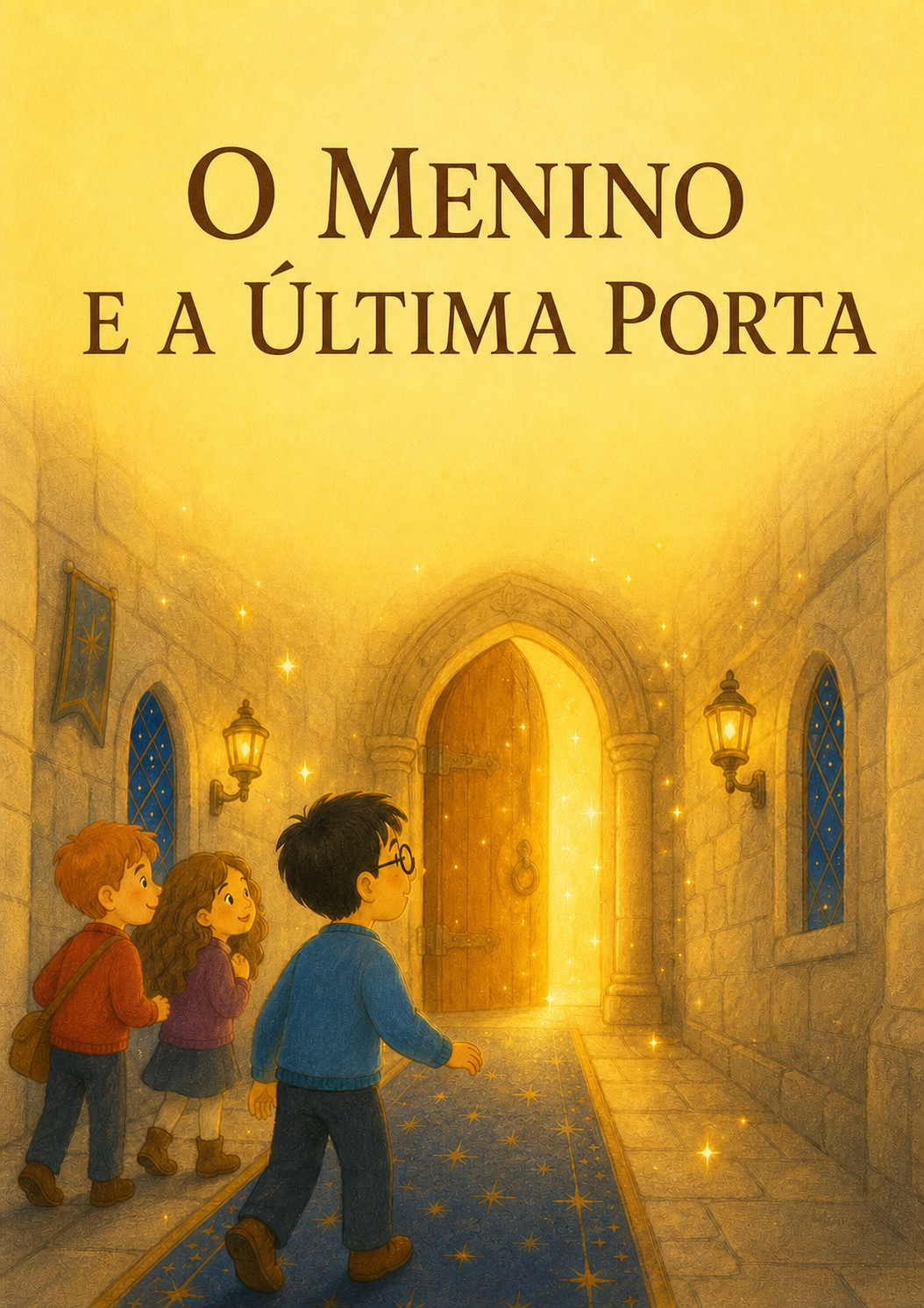 Capa do Volume 3, O Menino e a Última Porta